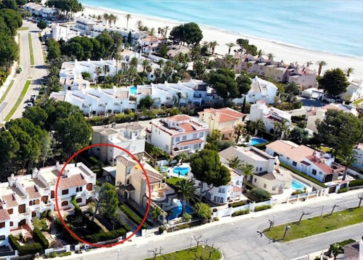 Chalet A 100M De La Playa De Cristal, Pino Alto Villa L'L'Hospitalet de l'Infant Eksteriør billede